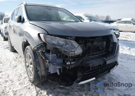 2019 Nissan Rogue Sv z USA, uszkodzony, nr VIN KNMAT2MV0KP510226